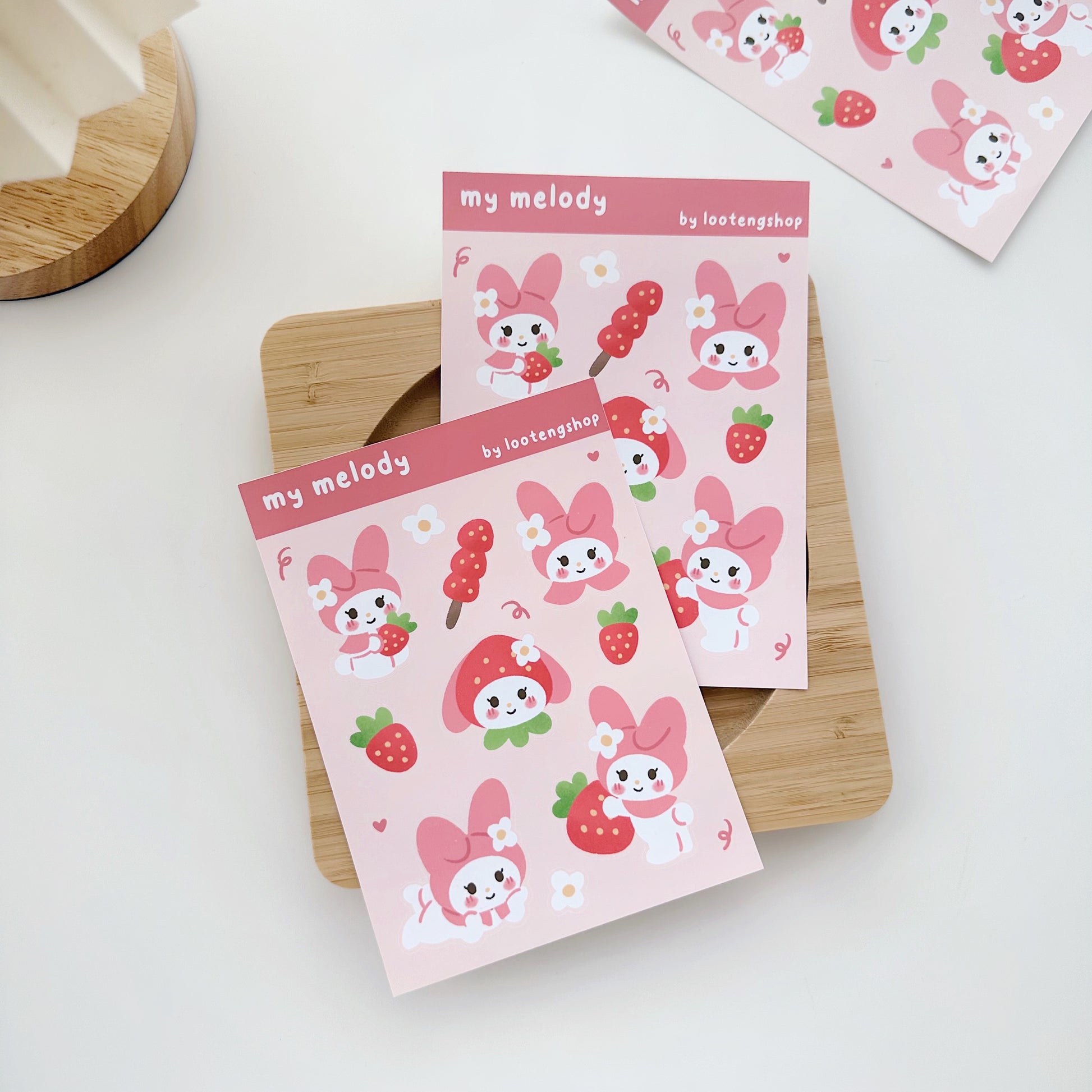 my melody sticker sheet