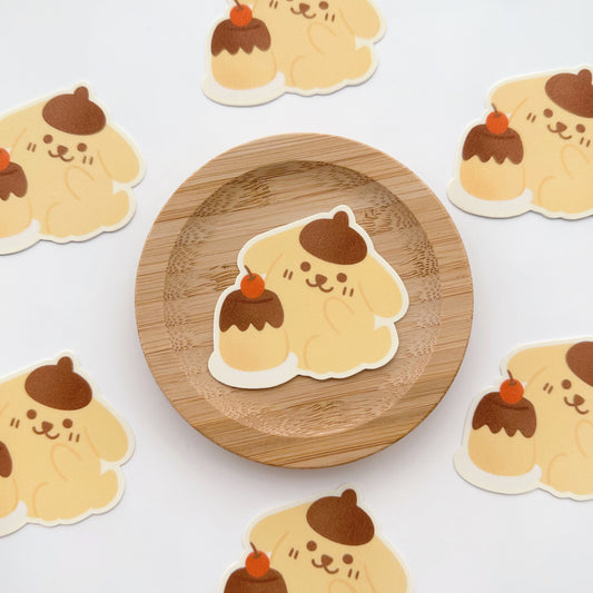 pompompurin sticker flake